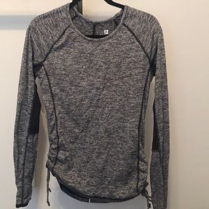 Long sleeved workout top